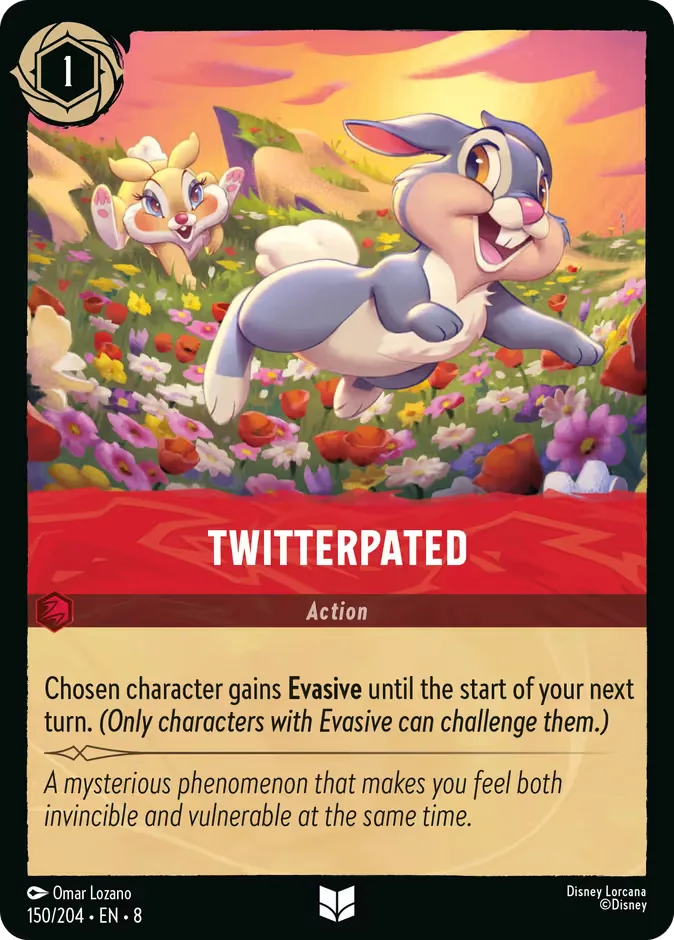 Twitterpated #150 Reign of Jafar Disney Lorcana card