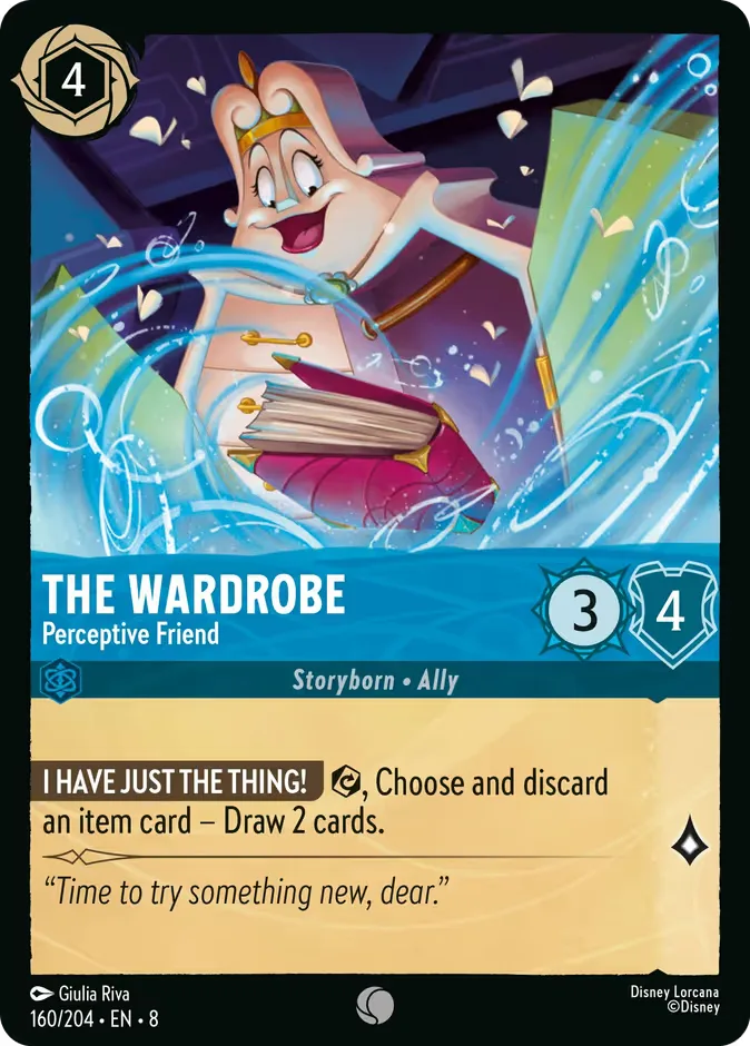 The Wardrobe #160 Reign of Jafar Disney Lorcana card