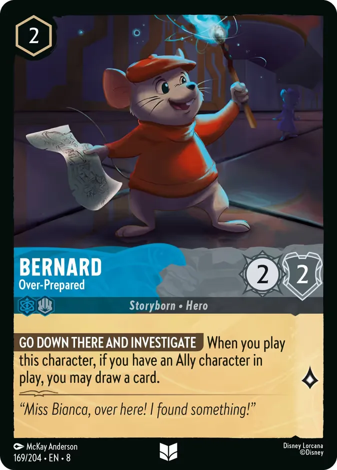 Bernard #169 Reign of Jafar Disney Lorcana card
