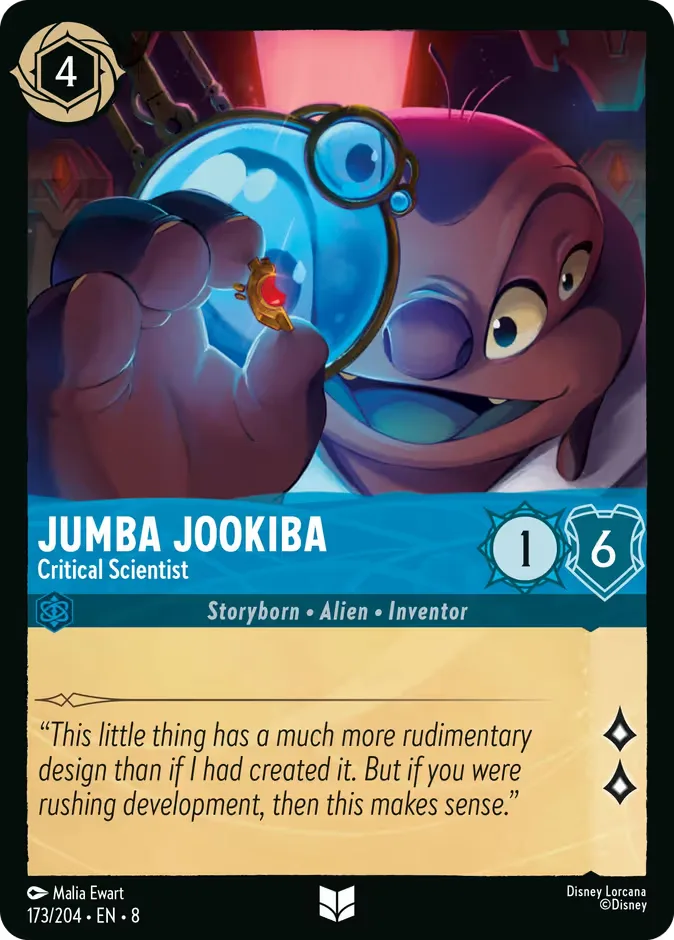 Jumba Jookiba #173 Reign of Jafar Disney Lorcana card