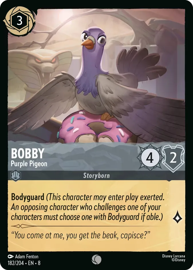 Bobby #182 Reign of Jafar Disney Lorcana card