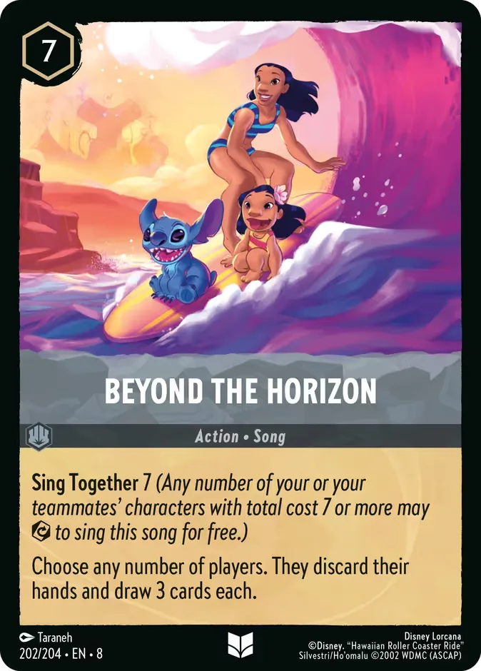 Beyond the Horizon #202 Reign of Jafar Disney Lorcana card