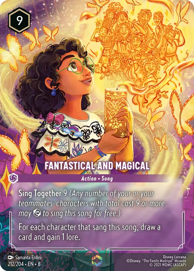 Fantastical and Magical #212 Reign of Jafar Disney Lorcana card