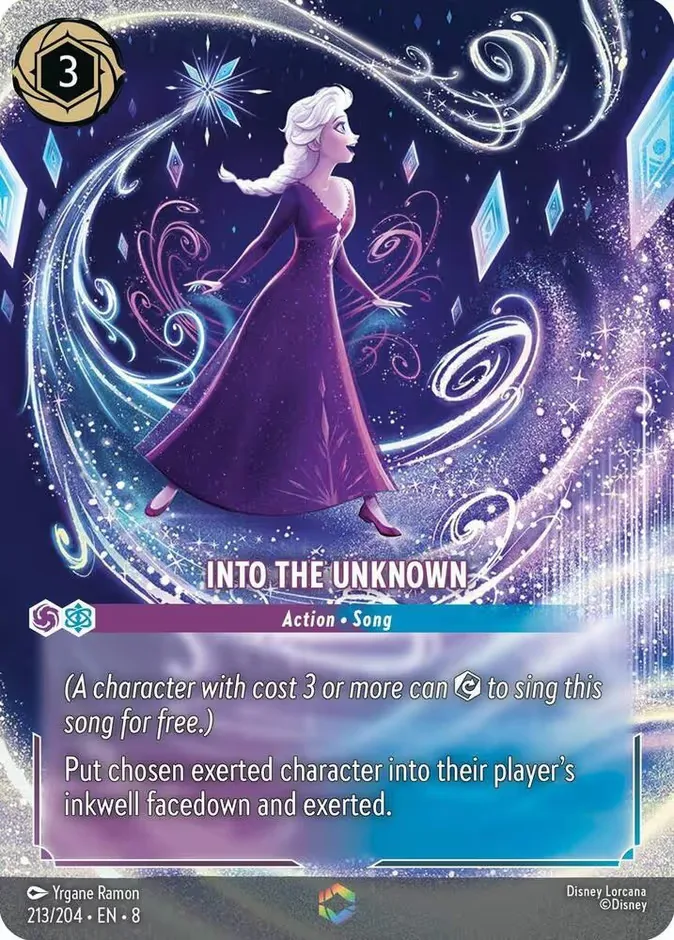 Into the Unknown #213 Reign of Jafar Disney Lorcana card