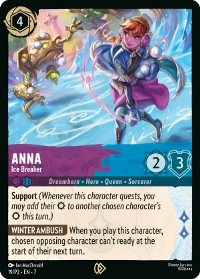 Anna #19 Promo Set 2 Disney Lorcana card