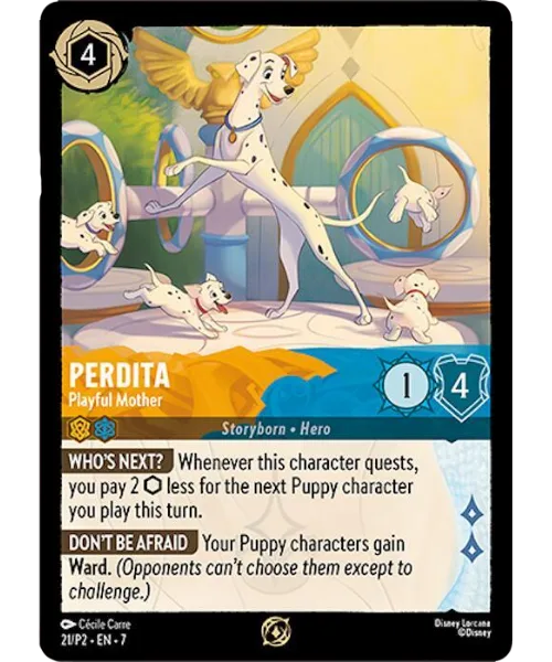 Perdita #21 Promo Set 2 Disney Lorcana card