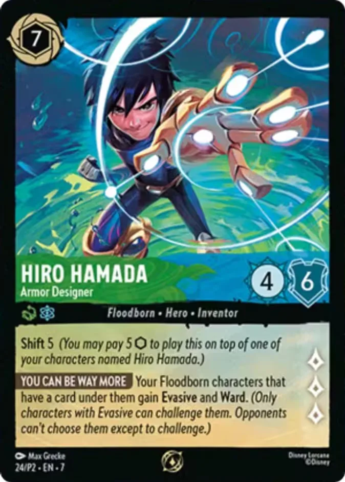 Hiro Hamada #24 Promo Set 2 Disney Lorcana card