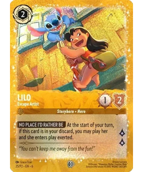 Lilo #25 Promo Set 2 Disney Lorcana card