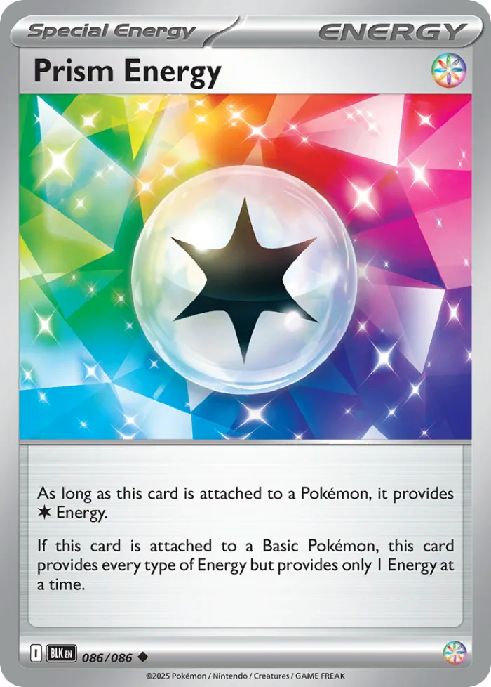 Prism Energy #86 Black Bolt Pokemon card