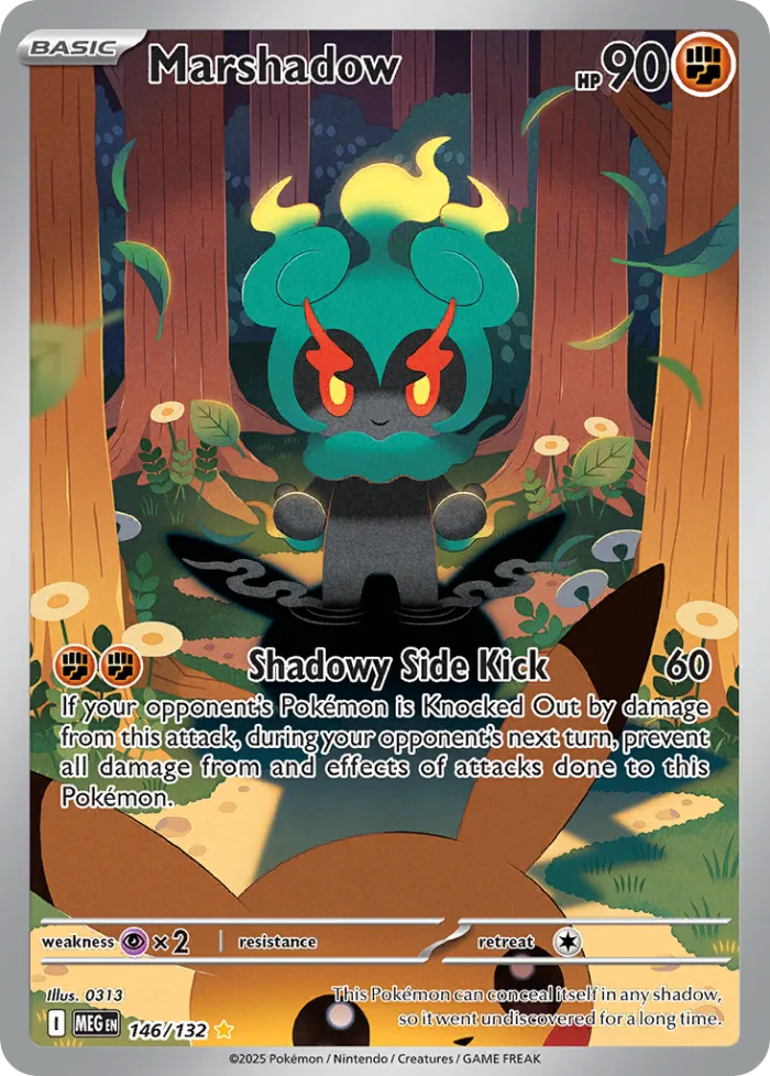 Marshadow #146 Mega Evolution Pokemon card