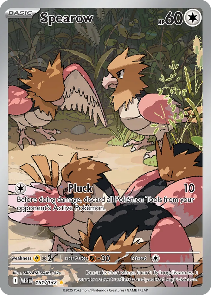 Spearow #151 Mega Evolution Pokemon card