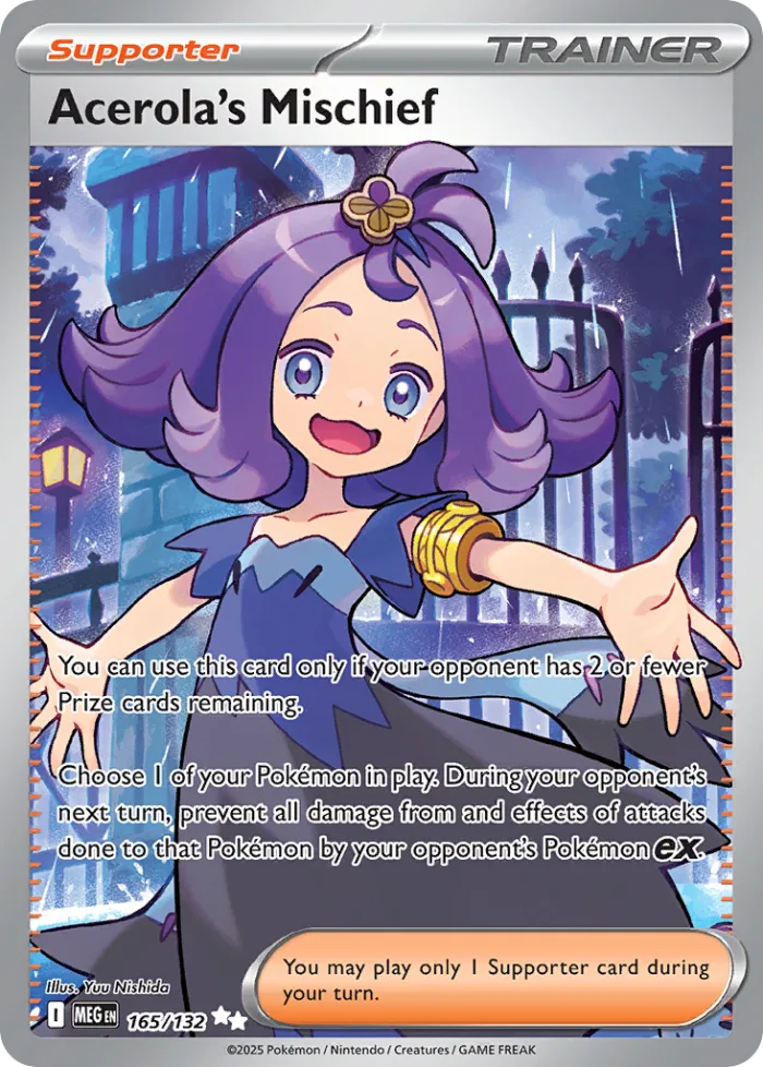 Acerola's Mischief #165 Mega Evolution Pokemon card