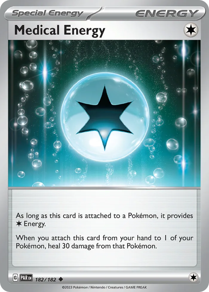 Medical Energy #182 Paradox Rift Pokemon card