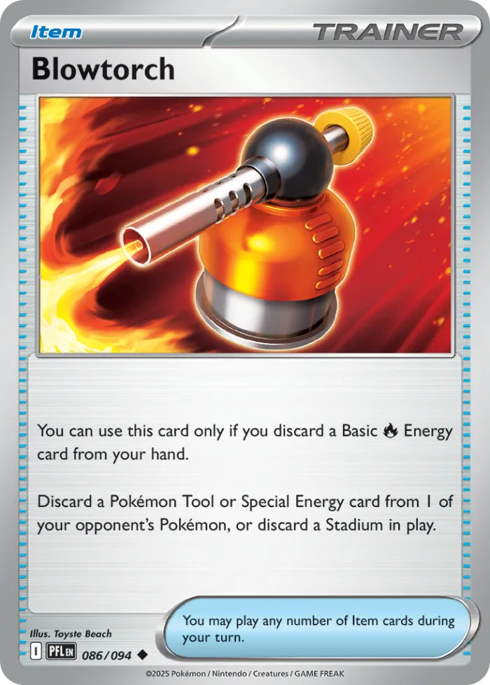 Blowtorch #86 Phantasmal Flames Pokemon card