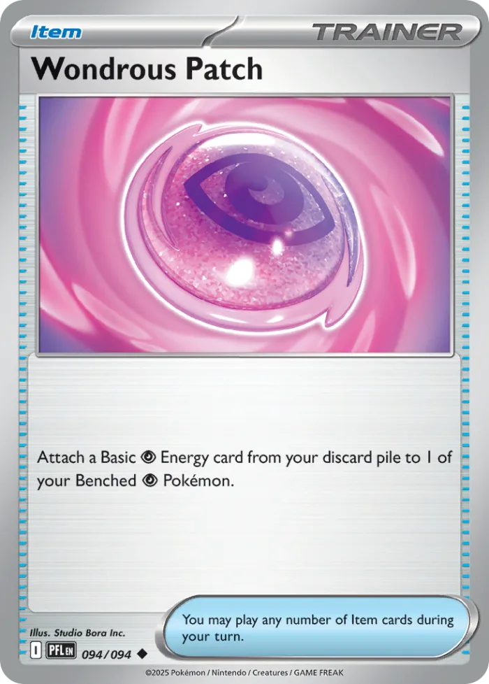 Wondrous Patch #94 Phantasmal Flames Pokemon card