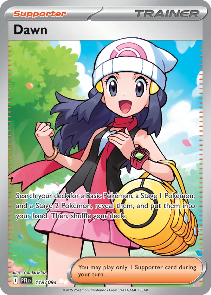 Dawn #118 Phantasmal Flames Pokemon card