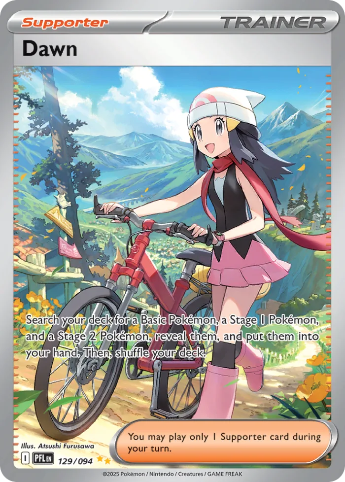 Dawn #129 Phantasmal Flames Pokemon card