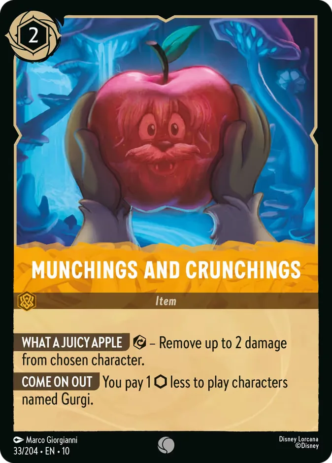 Munchings and Crunchings #33 Whispers in the Well Disney Lorcana card