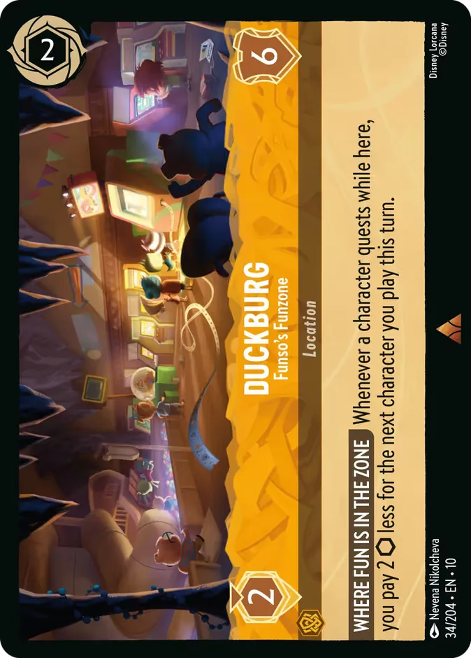 Duckburg #34 Whispers in the Well Disney Lorcana card