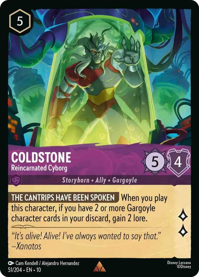 Coldstone #51 Whispers in the Well Disney Lorcana card