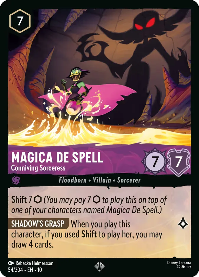 Magica De Spell #54 Whispers in the Well Disney Lorcana card