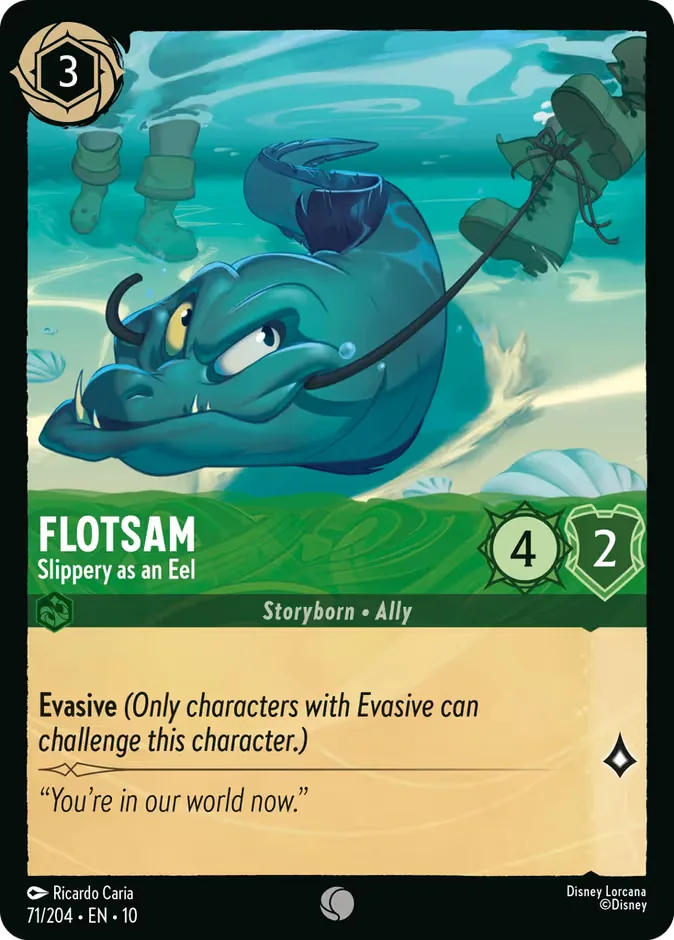 Flotsam #71 Whispers in the Well Disney Lorcana card
