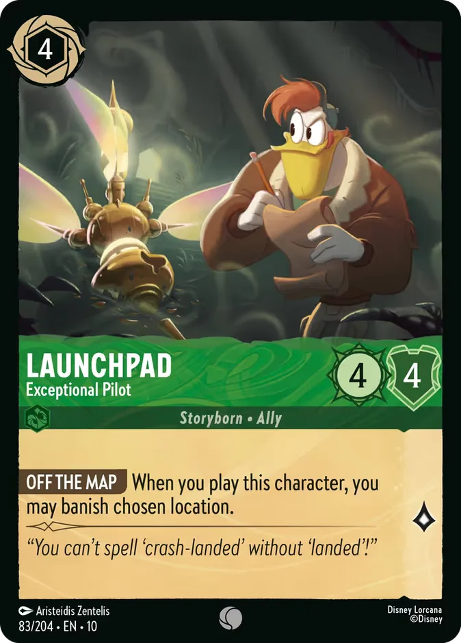 Launchpad #83 Whispers in the Well Disney Lorcana card