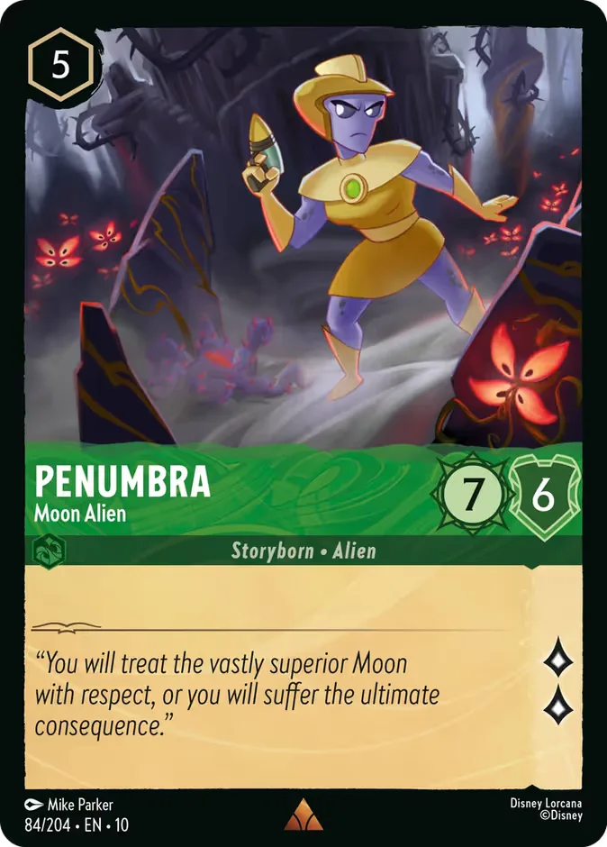 Penumbra #84 Whispers in the Well Disney Lorcana card