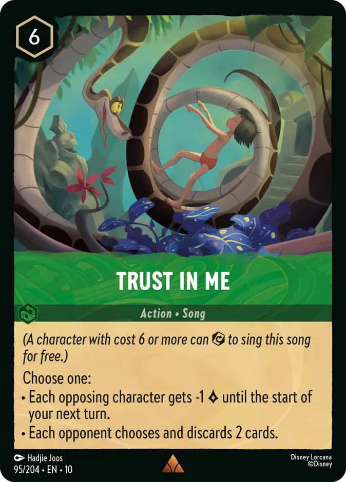 Trust In Me #95 Whispers in the Well Disney Lorcana card