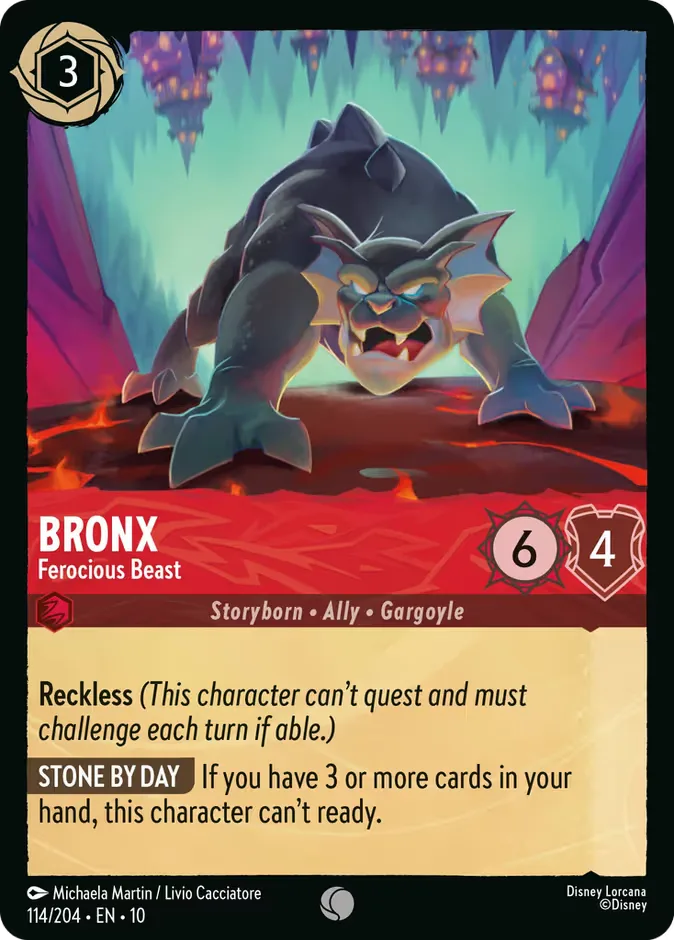 Bronx #114 Whispers in the Well Disney Lorcana card