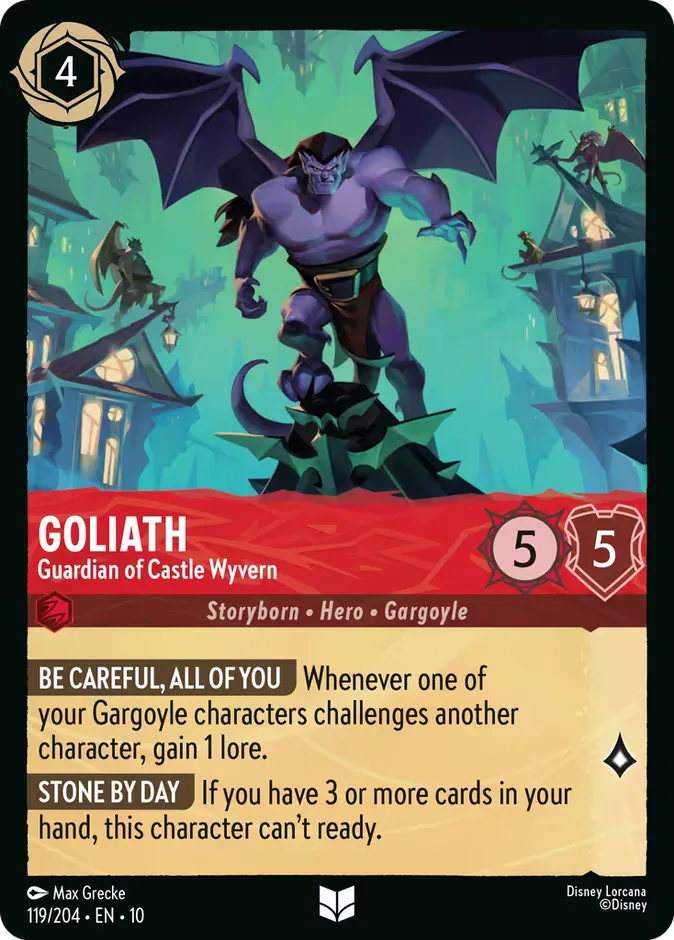 Goliath #119 Whispers in the Well Disney Lorcana card