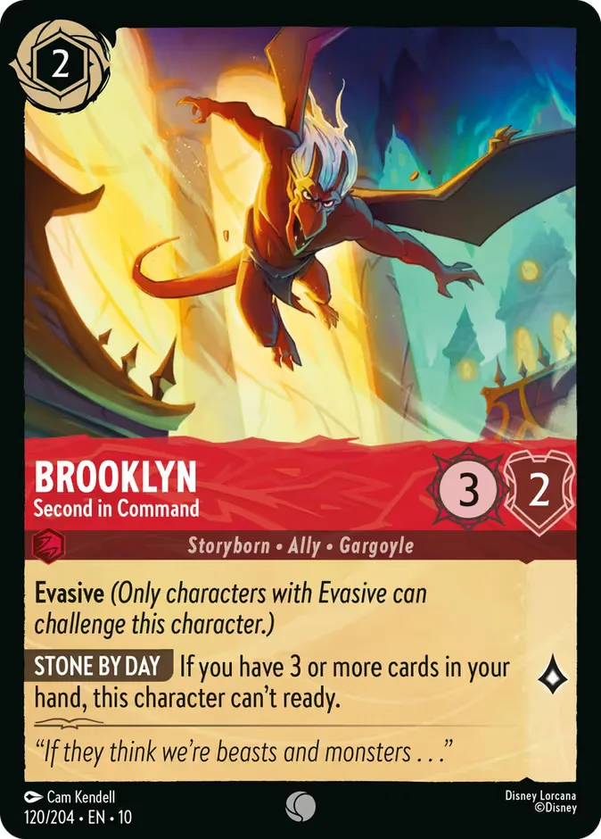 Brooklyn #120 Whispers in the Well Disney Lorcana card