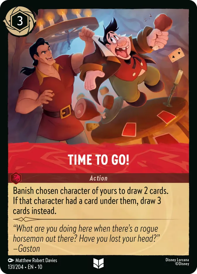 Time to Go! #131 Whispers in the Well Disney Lorcana card