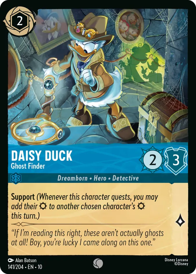 Daisy Duck #141 Whispers in the Well Disney Lorcana card