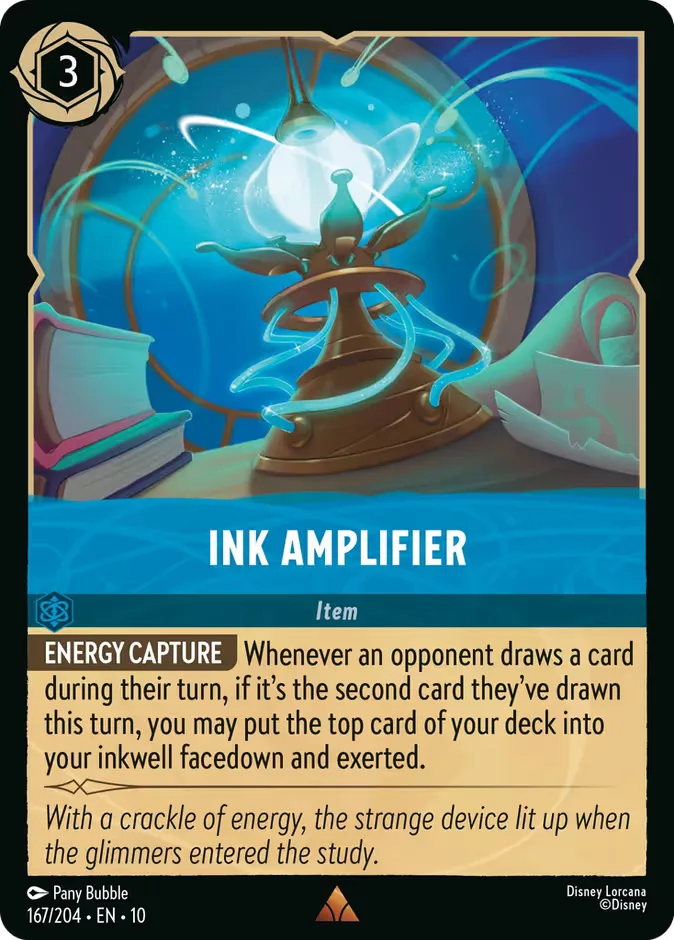 Ink Amplifier #167 Whispers in the Well Disney Lorcana card