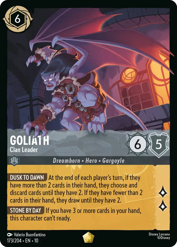 Goliath #173 Whispers in the Well Disney Lorcana card