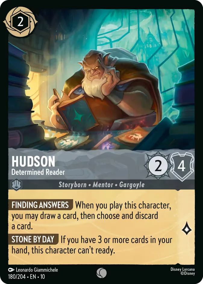 Hudson #180 Whispers in the Well Disney Lorcana card