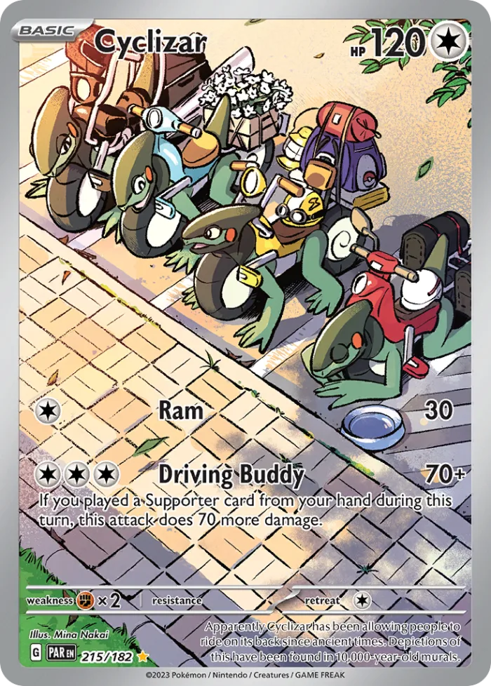 Cyclizar #215 Paradox Rift Pokemon card