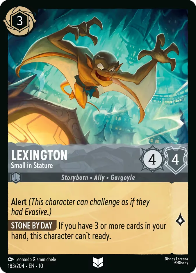 Lexington #183 Whispers in the Well Disney Lorcana card
