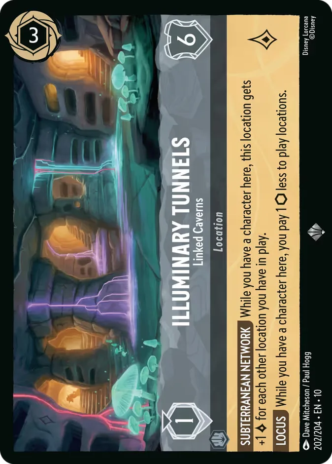 Illuminary Tunnels #202 Whispers in the Well Disney Lorcana card