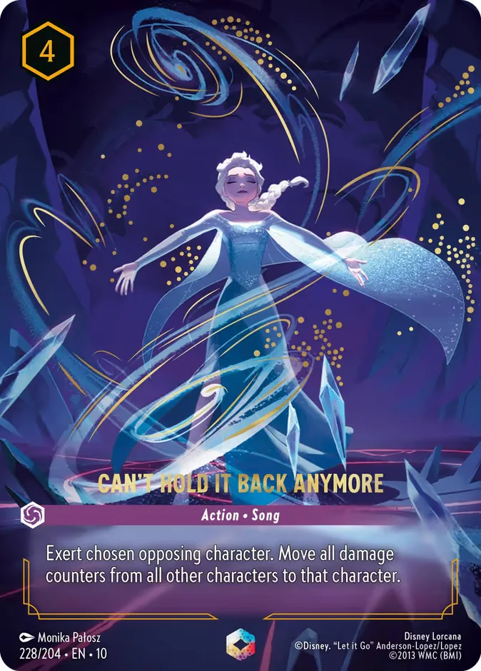 Can't Hold it Back Anymore #228 Whispers in the Well Disney Lorcana card