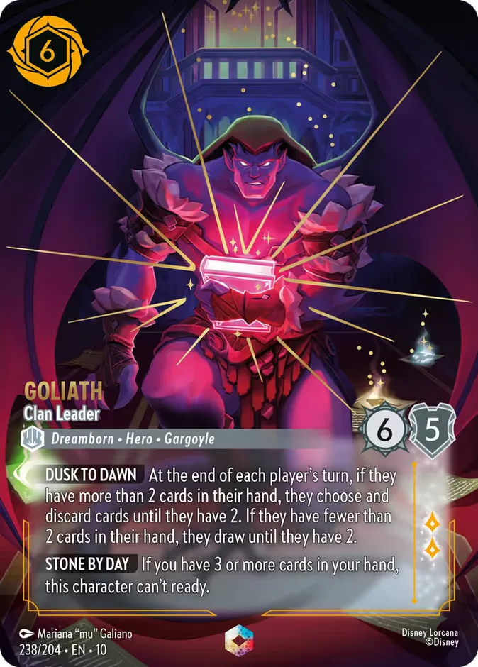 Goliath #238 Whispers in the Well Disney Lorcana card