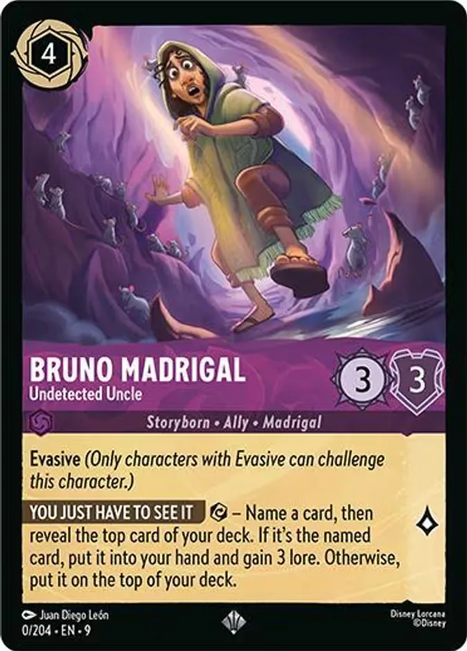 Bruno Madrigal #0 Fabled Disney Lorcana card
