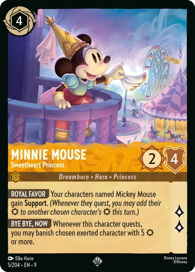 Minnie Mouse #5 Fabled Disney Lorcana card