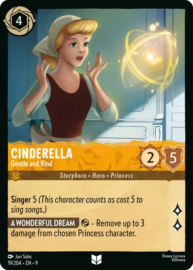 Cinderella #19 Fabled Disney Lorcana card