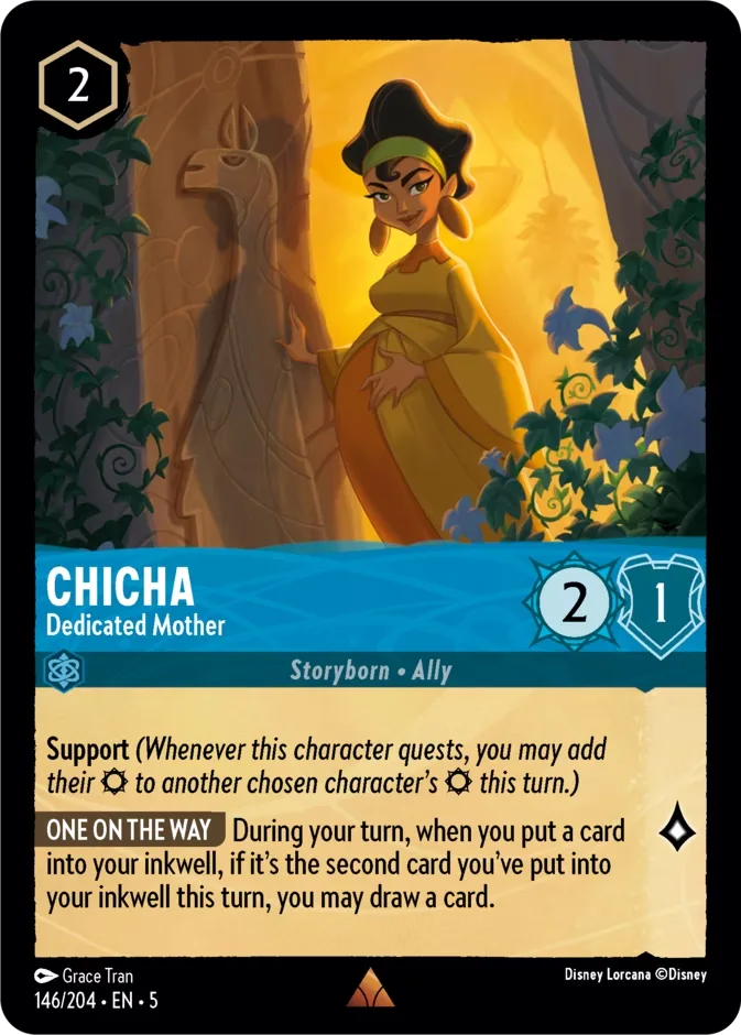 Chicha #146 Shimmering Skies Disney Lorcana card