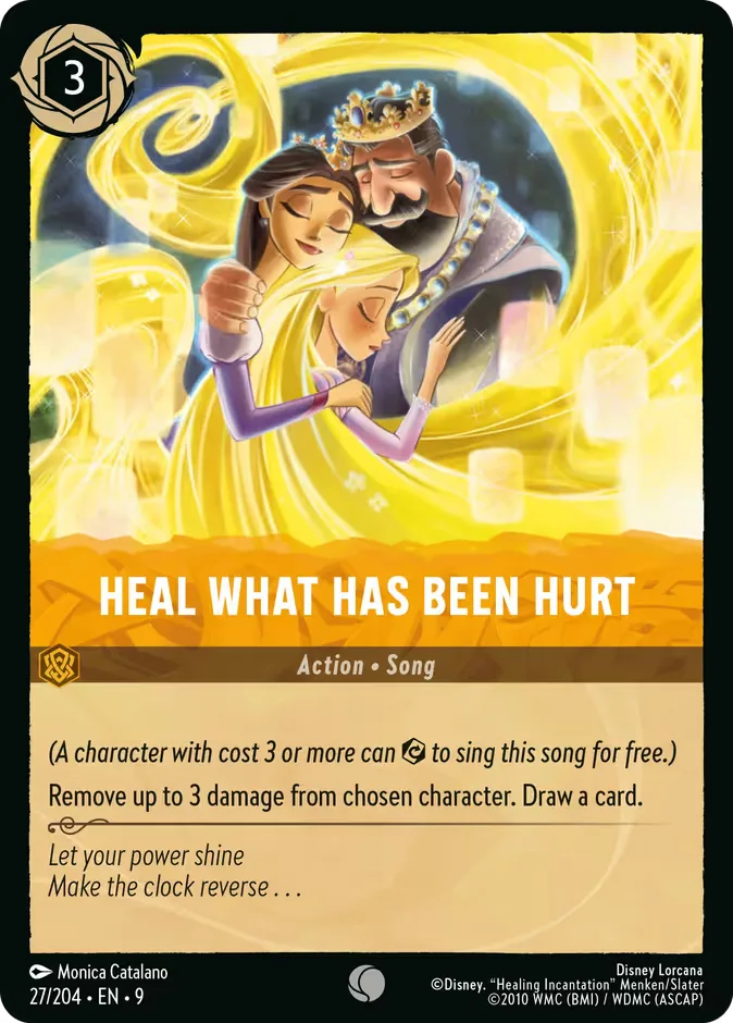 Heal What Has Been Hurt #27 Fabled Disney Lorcana card