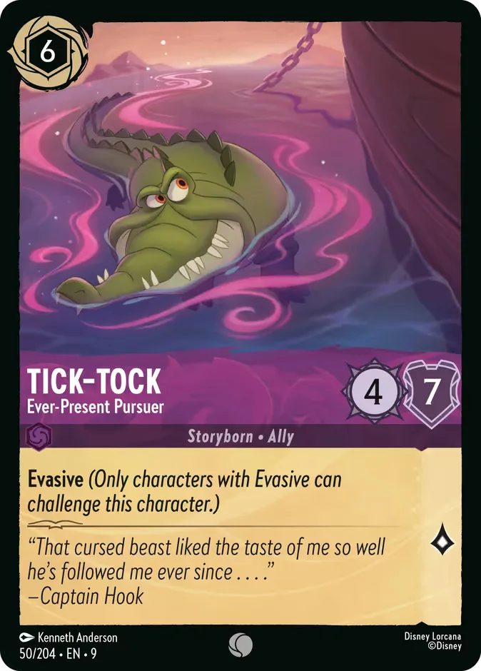 Tick-Tock #50 Fabled Disney Lorcana card