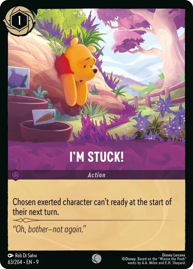 I'm Stuck! #63 Fabled Disney Lorcana card