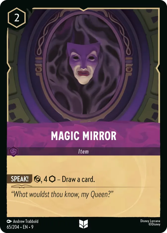 Magic Mirror #65 Fabled Disney Lorcana card